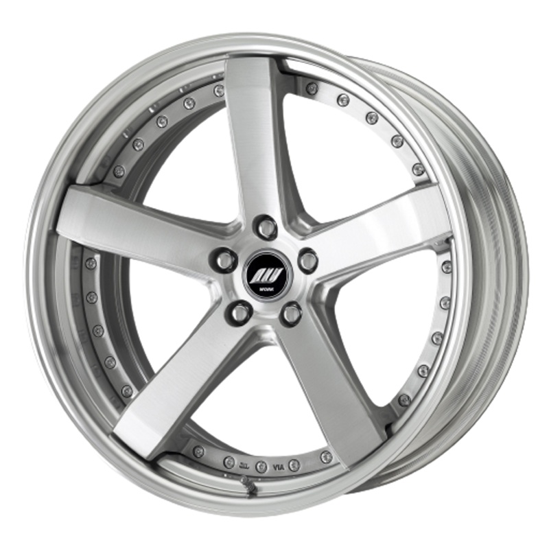 Work Zeast St2 5x114.3 21x9.5+30 W Disk Transparent Grey Polish