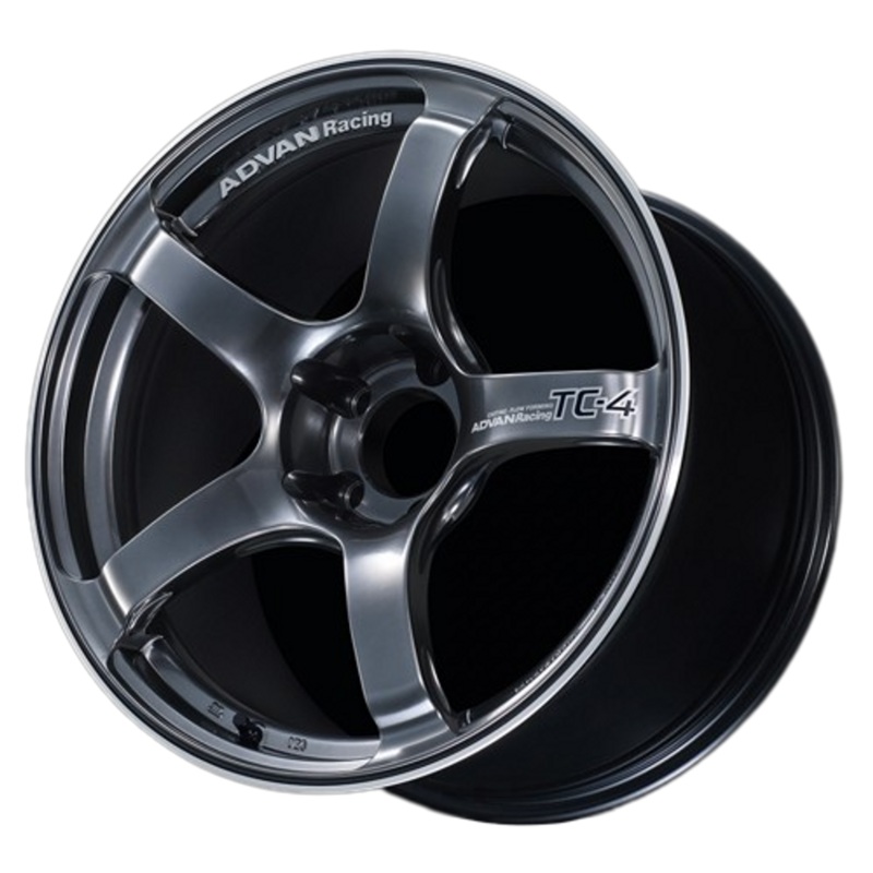 Advan TC-4 5x120 18x9.5+45 Racing Gun Metallic & Ring