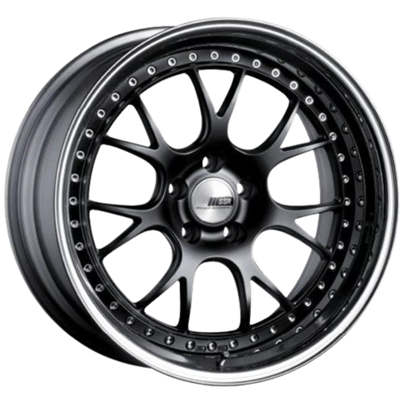 SSR Professor MS3 4x114.3 19X10.5+-8 SL Disk Flat Black